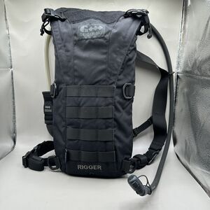 GEIGERRIG Tactical Rigger Hydration Pack 2L( Black G5-RIGGER-BK)